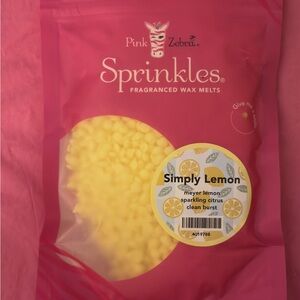 Pink Zebra Simply Lemon Sprinkles - Yellow